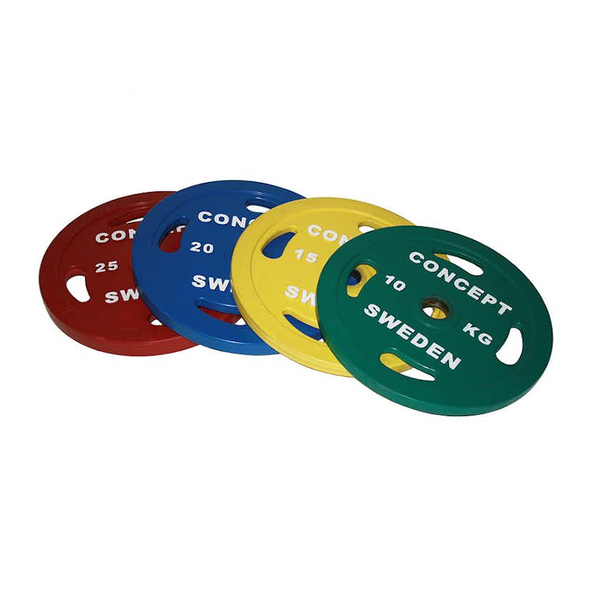 Viktset Concept Gummi 157,5 kg